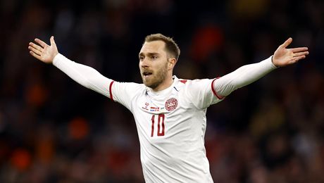 VIDEO Moment minunat în fotbal! Eriksen a marcat primul său gol la națională, după episodul care era să îl coste viața