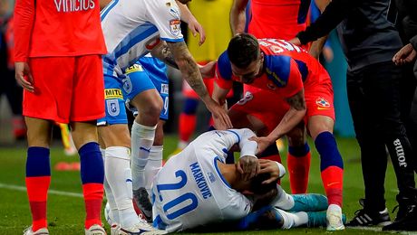 Atmosferă superbă, gol de kinogramă, decizii pe muchie de cuțit. GALERIE FOTO de la meciul în care Reghecampf a scos-o pe FCSB din lupta pentru campionat