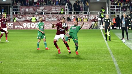 Rapidiștii, în extaz după victoria cu Sepsi. Rareș Ilie, eroul meciului. „Mister Mutu mi-a zis că am marcat ca el, pe vremuri”