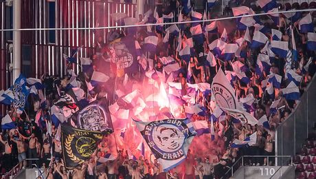 Se jură că nu înjură! Pace între Rapid și FC U Craiova, la nivelul fanilor. Ce au decis ultrașii înaintea derby-ului