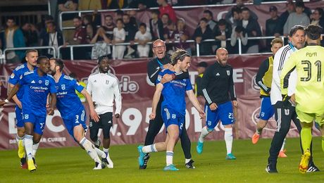 Rapid – FC U Craiova 1948 2-3. Albu a egalat în minutul 90+2, dar Baeten a dat lovitura în minutul 90+5!