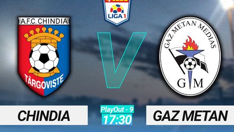 LIVE SCORE. Chindia Târgoviște – Gaz Metan Mediaș : 3 – 0. Echipa lui Săndoi obține o victorie facilă în fața puștilor medieșeni