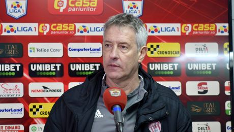 Cum a explicat Bergodi ieșirea nervoasă în urma căreia a fost eliminat la finalul meciului cu Chindia: „De asta m-am enervat”