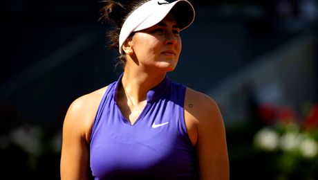 Dezastru pentru Bianca Andreescu la Madrid. Canadianca a fost eliminată în optimile turneului iberic