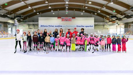 Patinoarul Allianz-Țiriac Arena oferă acces gratuit pe gheață tuturor doritorilor, cu ocazia Zilei Internaționale a Copilului