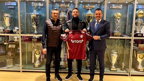 Adus cu mare fast la CFR Cluj, Dan Petrescu vrea să scape de Sergiu Buș. Care sunt motivele ce duc la o despărțire bruscă