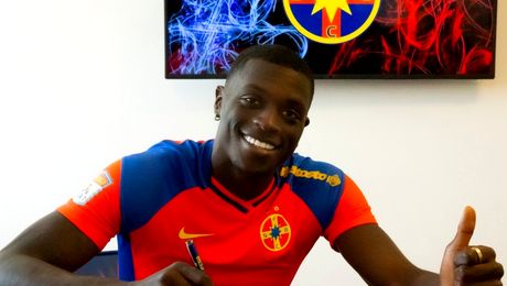 Gest impresionant al lui Joyskim Dawa. Fundașul FCSB poate reintra în grațiile lui Gigi Becali