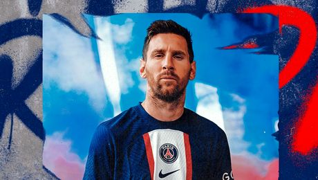 FOTO. Echipamentul lui PSG în sezonul 2022-2023 este fabulos. Lionel Messi a fost cel care l-a prezentat în premieră