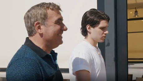 Imagini unice cu Ianis Hagi și Gică Hagi. Filmulețul a fost postat pe Instagram chiar de fiul „regelui”