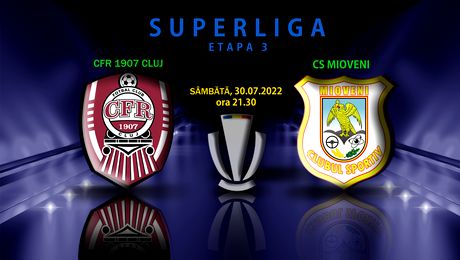 CFR Cluj – CS Mioveni : 4 – 2. Campioana României se impune categoric după un început ezitant de meci