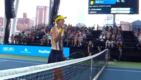 Irina Begu e pe cai mari înainte de US Open. Victorie scurtă la Cleveland și calificare în optimile de finală