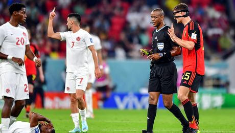 Arbitrul de la Campionatul Mondial care a pus capăt rapid meciului pe care l-a oficiat. A devenit foarte apreciat de fani