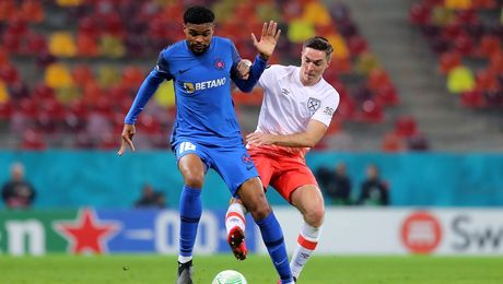 Gigi Becali a dezvăluit că Edjouma „s-a dat lovit” cu Rapid: „Nu a vrut să joace, doctorul a zis că poate. Bine, bă, nu juca”