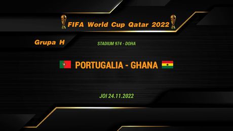 Portugalia – Ghana 3-2. Victorie cu mari emoţii pentru portughezi, Ronaldo intră în istoria Cupei Mondiale