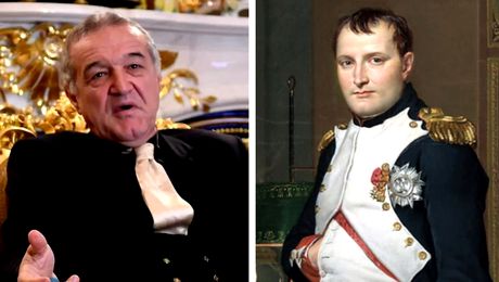 Napoleon a fost sursa de inspirație pentru FCSB și Becali. Ce expresie l-a ghidat în viață pe omul de afaceri