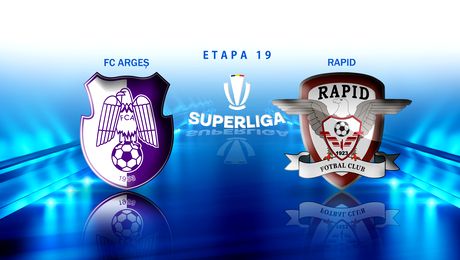 FC Argeș – Rapid 1-1. Un nou pas greșit pentru echipa lui Adrian Mutu, care se distanțează de primele două clasate din Superliga, Farul și CFR