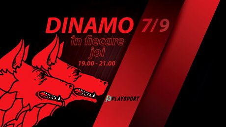 Dinamo 7/9, o nouă ediție de gală. Florentin Petre este invitatul lui Cătălin Mureșanu, Iulian Roșu, jucătorul lunii în echipa lui Ovidiu Burcă, își spune povestea în fața fanilor