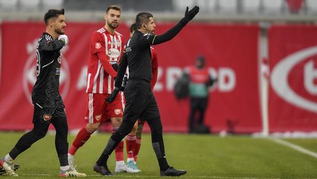 Eliminat cu Rapid, Tiberiu Căpușă acuză arbitrajul lui Chivulete: „M-a avertizat înaintea meciului să am grijă! Mi-a dat roșu dinainte”