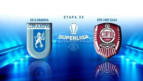 CSU Craiova – CFR Cluj 2-0. Dubla lui Andrei Ivan îngroapă de tot CFR-ul. Campioana pierde două meciuri consecutive