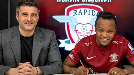 Anunțul oficialului rapidist: Ongenda, Papeau și Ioniță, în același timp pe teren! Când va debuta noua achiziție a giuleștenilor