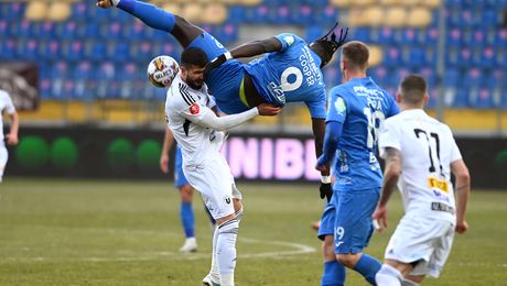 Chindia Târgoviște, remiză în prelungiri cu U Cluj, printr-un gol marcat de Deian Boldor. Reacția fundașului