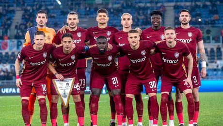 CFR poate da un tun financiar, după dubla cu Lazio! Patru jucători, urmăriți de scouteri