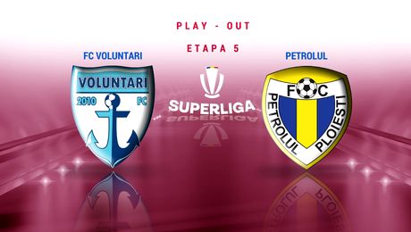 FC Voluntari – Petrolul Ploiești 2-2. Ambele reușite ale oaspeților, contestate dur de ilfoveni