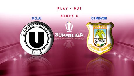 U Cluj – CS Mioveni, 1-0. Croitoru o îngroapă pe Mioveni! Echipa lui Dică e ca şi retrogradată