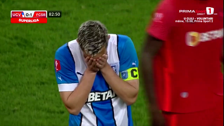 Cel mai prost penalty din istoria Ligii 1? Așa ceva se întâmplă o dată la 10 mii de meciuri. Ivan a izbucnit în lacrimi după o execuție teribilă, FCSB a făcut imediat 2-0, Video