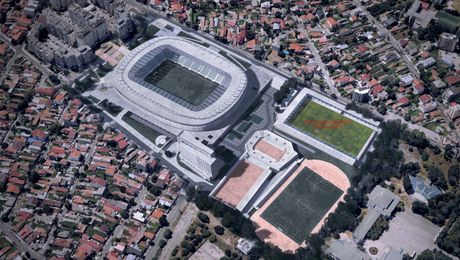 Imagini fabuloase cu noul stadion din Constanța. Ce spune Hagi despre arena pe care va juca Farul