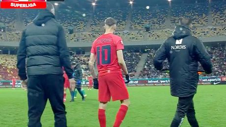 ”Ați mai văzut în viața voastră așa ceva?”. Detaliul surprins la Octavian Popescu în timpul meciului FCSB – Sepsi