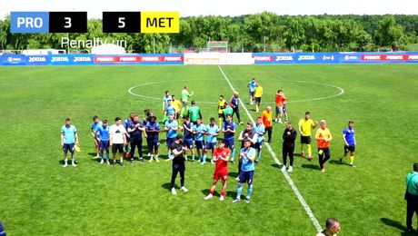 S-a decis dramatic ultima retrogradată din B: Metaloblobus câștigă la penalty-uri cu Progresul, deși a fost dominată aproape tot meciul
