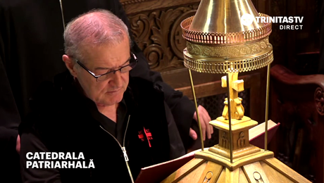 Gigi Becali, așa cum nu l-ai mai văzut niciodată. Patronul miliardar al FCSB a cântat în strană la Catedrala Patriarhală. Video