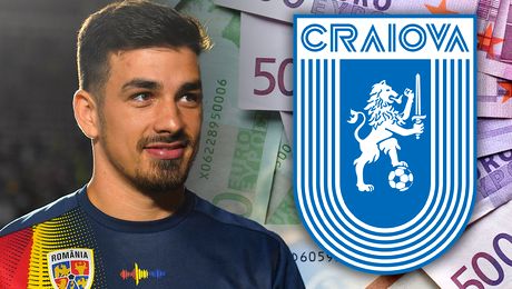 Suma uriașă pe care Hanca a primit-o într-un an la Craiova, după 12 meciuri jucate pentru club
