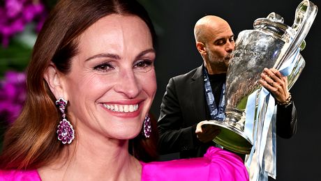Julia Roberts, mesaj pentru Pep Guardiola. Ce i-a spus după ce Manchester City a câștigat Liga Campionilor
