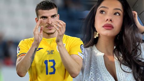 Valentin Mihăilă se iubește cu o româncă superbă. Cine e Andreea Stănuică, tânăra care i-a furat inima eroului naționalei din meciul cu Elveția