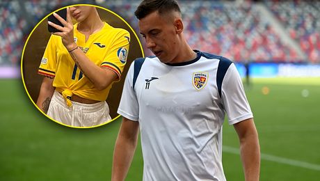 A fost marea dezamăgire a României la Euro, dar când ea îi e alături uită de tot. E cea mai frumoasă iubită de fotbalist din România? Cum arată partenera lui Ișfan. Foto