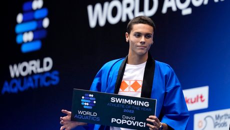 Ambasada României în SUA, mesaj special pentru David Popovici, după ce a fost desemnat „Sportivul Anului 2022”