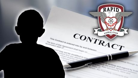 Informația momentului: Fiul unei legende dinamoviste a semnat cu Rapid. Alături de cine a fost surprins la baza de antrenament