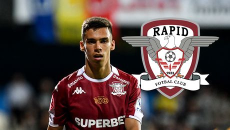 Presa engleză, fascinată de evoluțiile lui Cătălin Cîrjan de la Rapid: „Un transfer definitiv va fi în cărți”