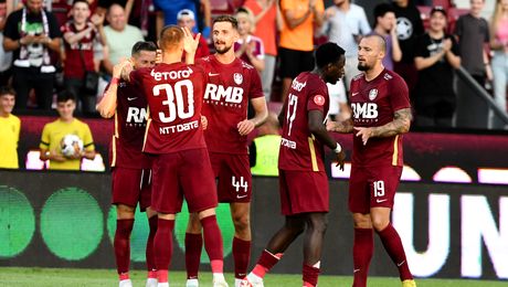 Clujenii, declaraţii surprinzătoare după succesul 4-1 de la Voluntari: „A fost un meci greu pentru noi”.