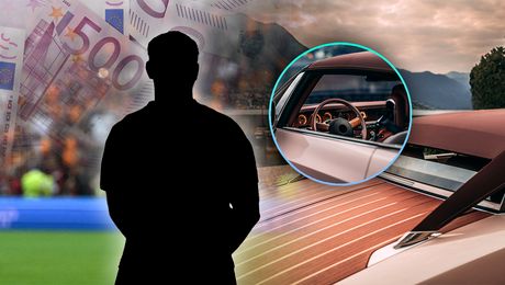 Fabulos! Fotbalistul care și-a luat bolid în valoare de 26 de milioane de euro. Sunt doar 3 în lume. Tapițerie roz cu fire de aur