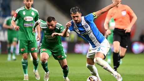 Universitatea Craiova – Sepsi 2-1. Victorie mare pentru olteni. Gazdele au jucat cu un om în minus aproape jumătate de oră