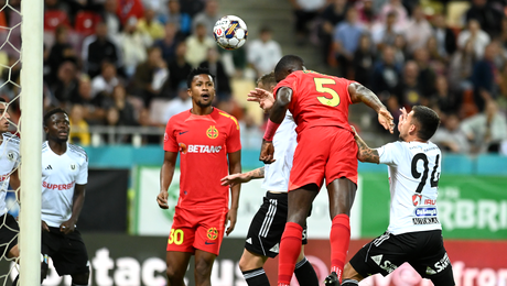 FCSB – U Cluj 2-2. Tensiune maximă, fotbal puțin. FCSB, doar un punct cu U Cluj. Fanii i-au fluierat pe jucători la final. Cum arată acum clasamentul