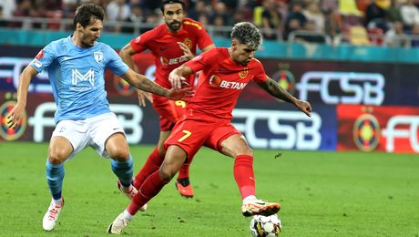 FCSB – Voluntari 0-0. Roș-albaștrii, al doilea semieșec la rând acasă. Băluță, bară în minutul 90+4. Rotariu, schimbat la pauză. Coman s-a accidentat