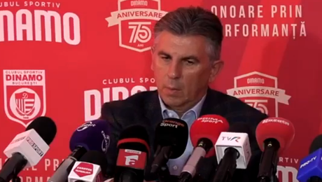 Ionuț Lupescu, nemulțumit de ceea ce a găsit la CS Dinamo: „Nu arată ca o Academie!”