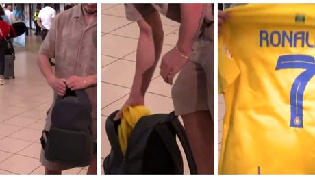 Cordea a adus în România cel mai tare „trofeu” din carieră. I-a luat tricoul lui Ronaldo după meciul direct și l-a arătat pe aeroport