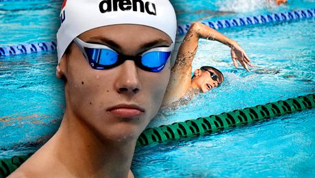 David Popovici, provocat chiar la el acasă. Campionul mondial din proba de 200 de metri vine în România și vrea să-l învingă