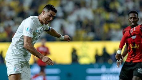 Cristiano Ronaldo, gol și pasă decisivă în meciul cu echipa lui Alin Toșca. Record uluitor stabilit de starul portughez