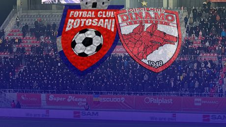 Fanii lui FC Botoșani s-au revoltat după înfrângerea cu Dinamo: „Dacă fotbal nu jucați, voi din Botoșani plecați”. Video